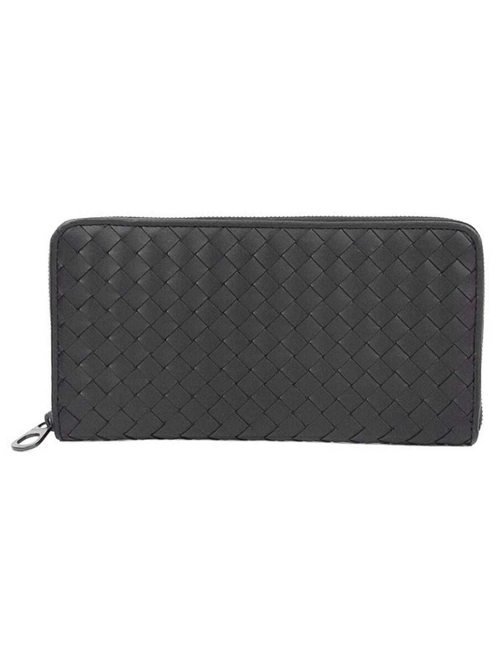 Bottega Veneta Intrecciato Zip Around Wallet Round Zipper Long